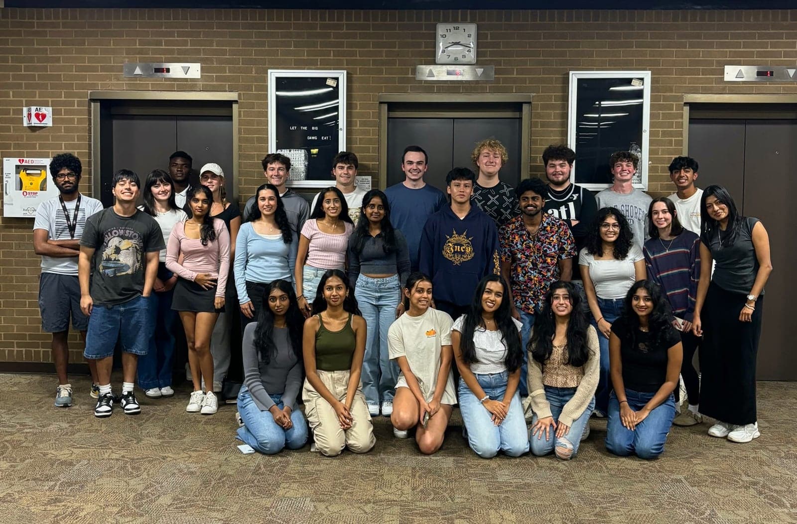 KTP members posing together after a chapter gathering