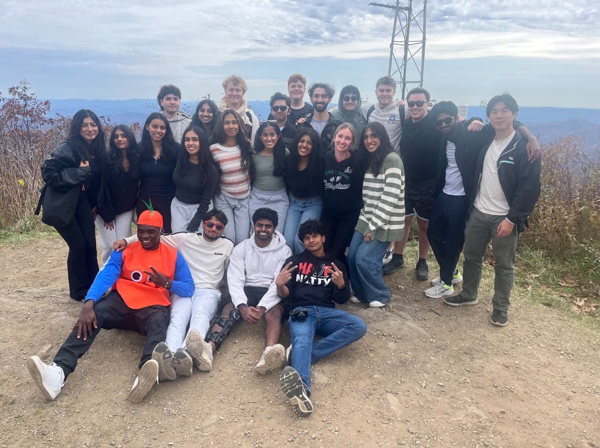 KTP members together during a mountain trip